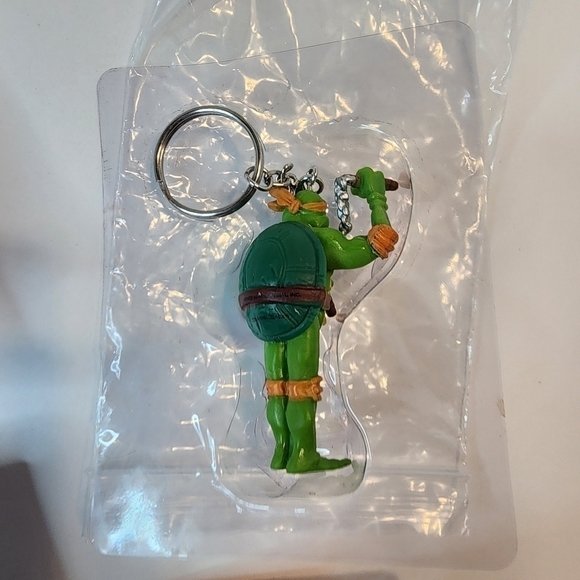 Nickelodeon 4 Teenage Mutant Ninja Turtles keychains new damaged boxes pls read - Picture 6 of 8
